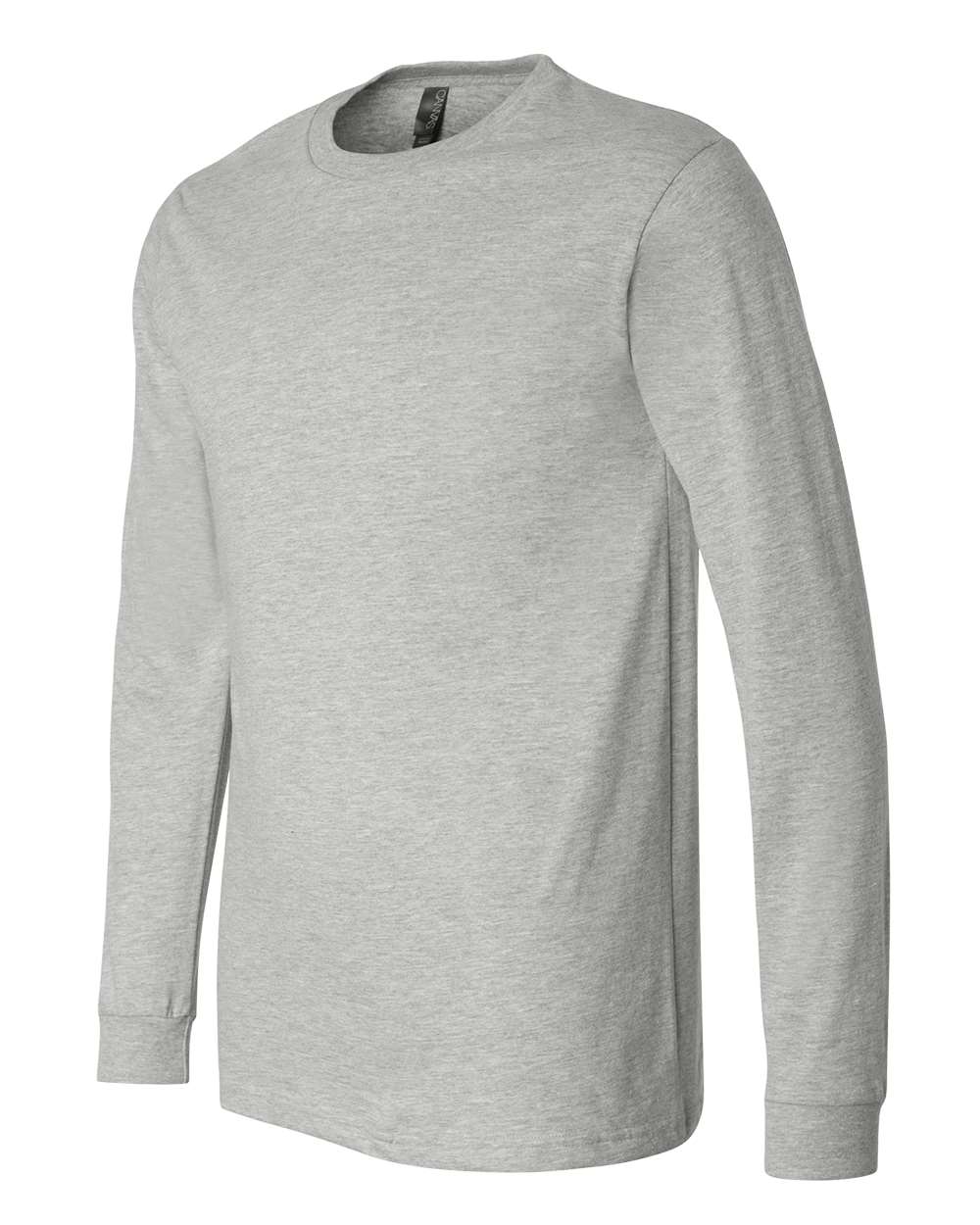 Bella Canvas Longsleeve Tee-CVC- Athletic Grey