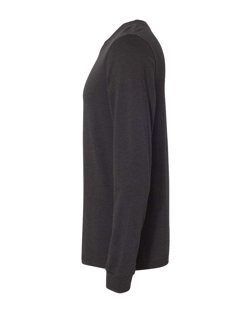 Bella Canvas Longsleeve Tee-CVC-Black Heather