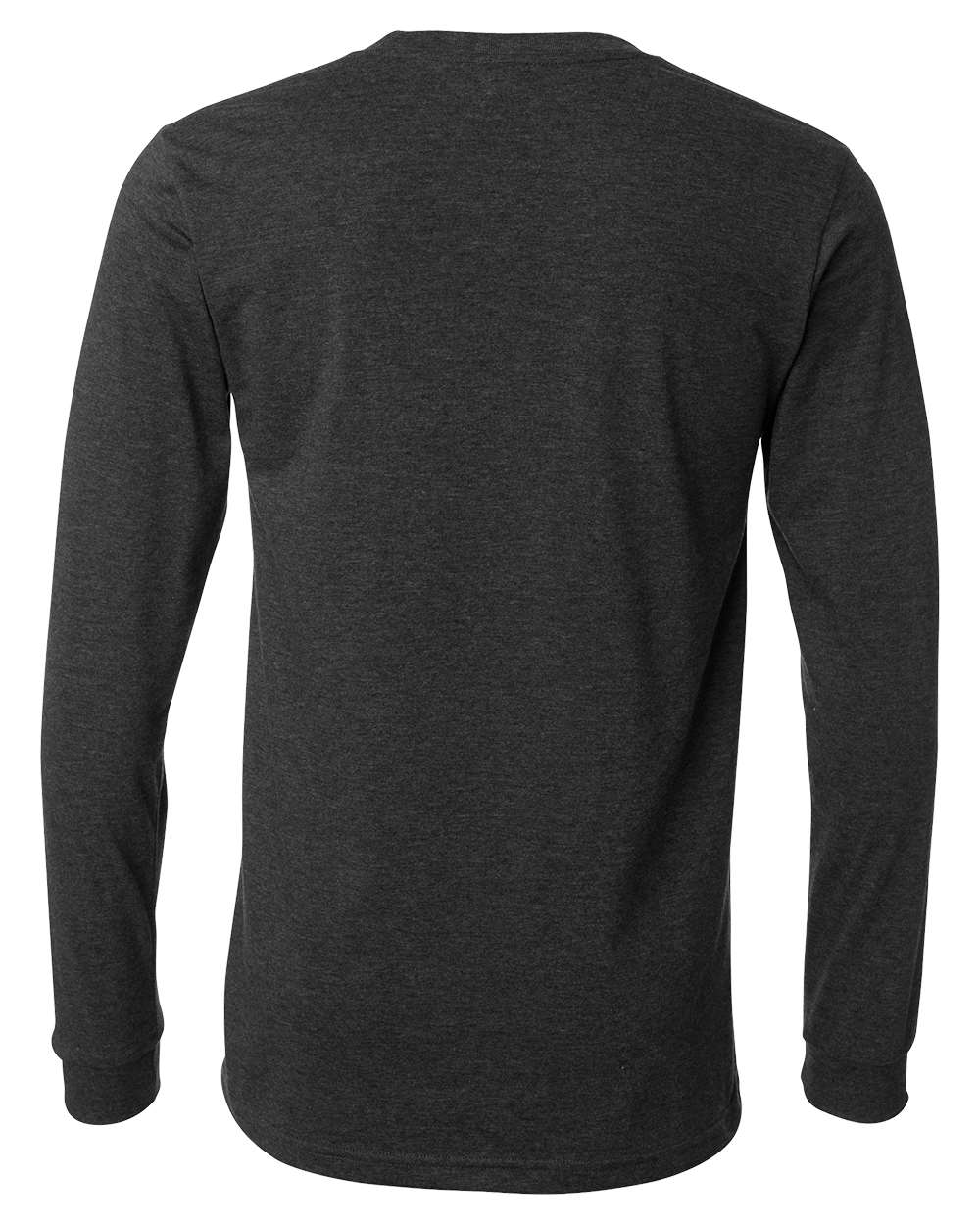 Bella Canvas Longsleeve Tee-CVC-Dark Grey Heather