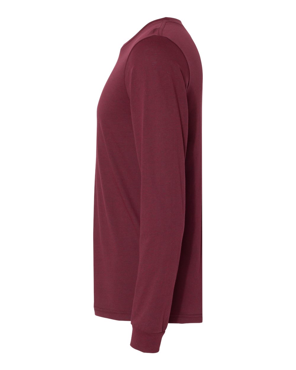 Bella Canvas Longsleeve Tee-CVC-Heather Cardinal