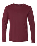 Bella Canvas Longsleeve Tee-CVC-Heather Cardinal