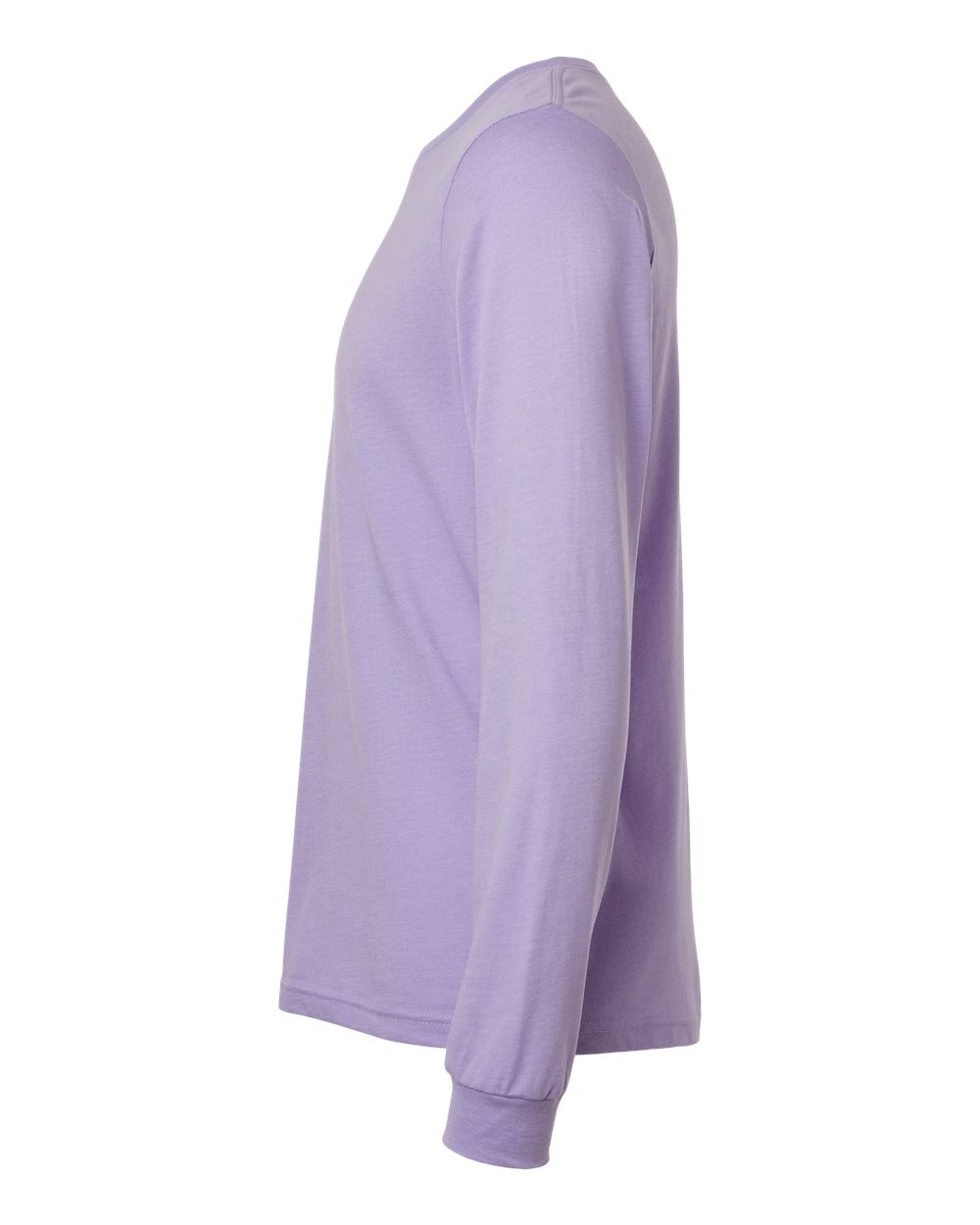Bella Canvas Longsleeve Tee-CVC-Heather Dark Lavendar