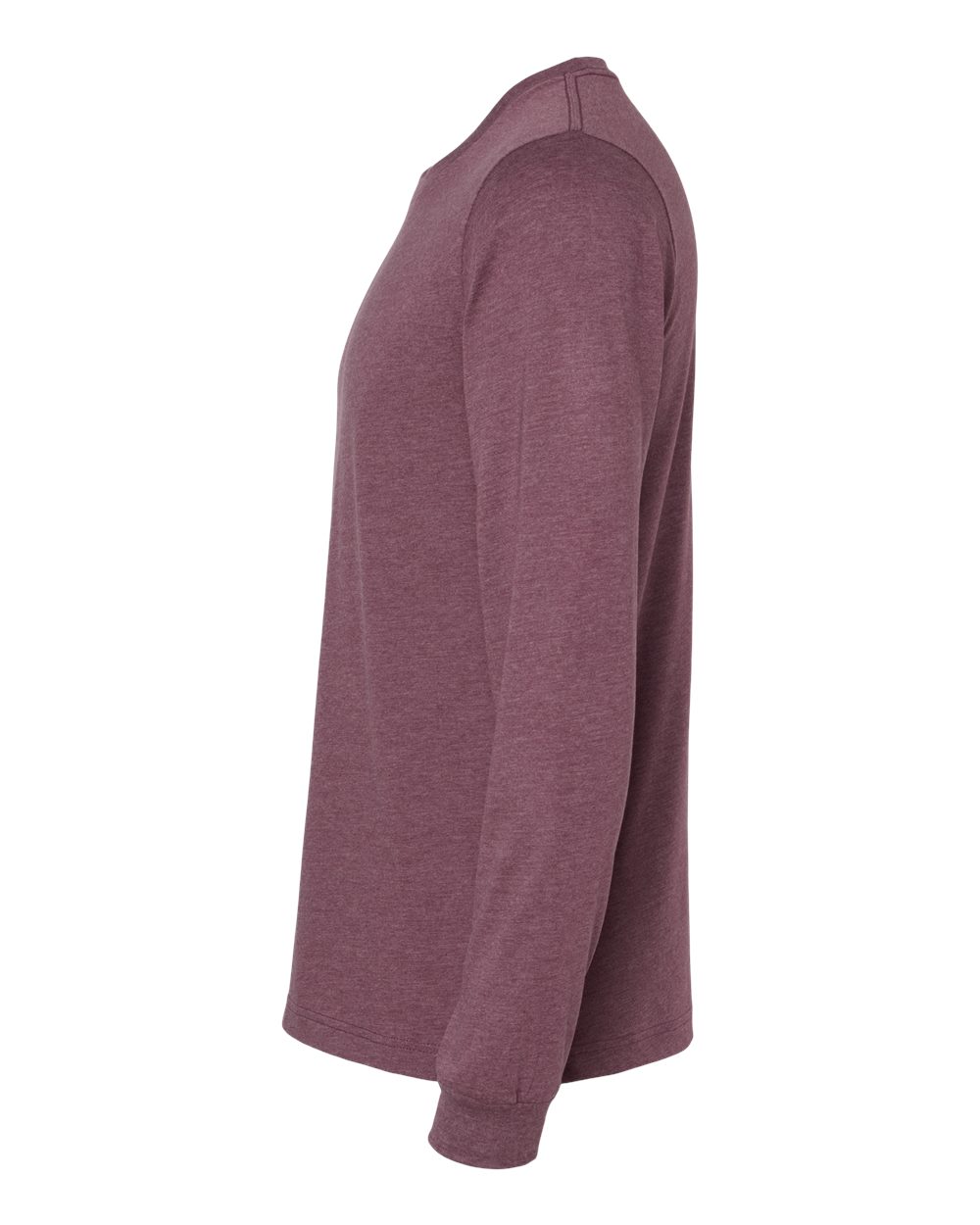 Bella Canvas Longsleeve Tee-CVC-Heather Maroon