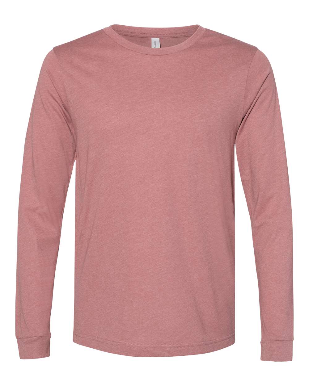 Bella Canvas Longsleeve Tee-CVC-Heather Mauve