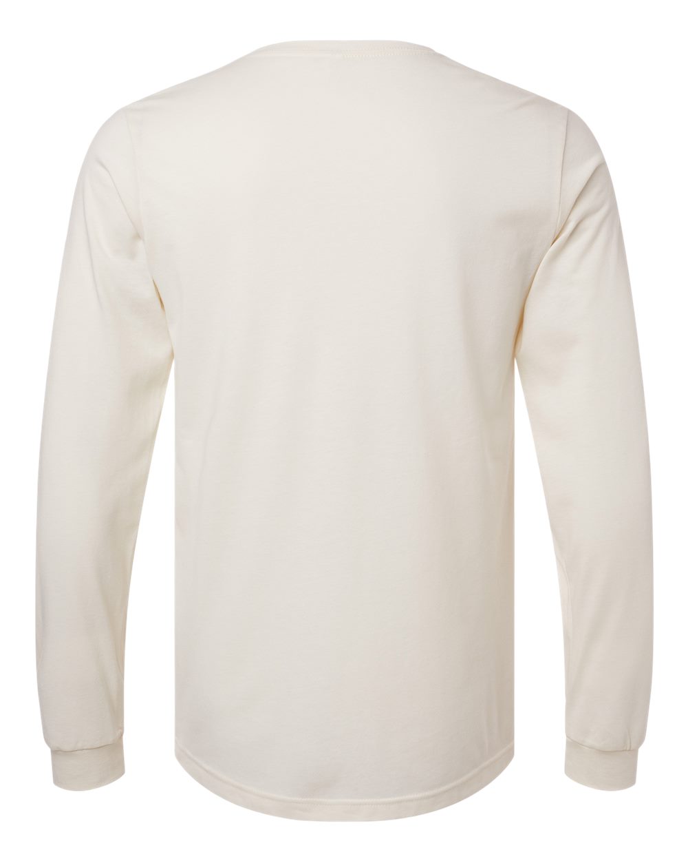 Bella Canvas Longsleeve Tee-CVC-Heather Natural