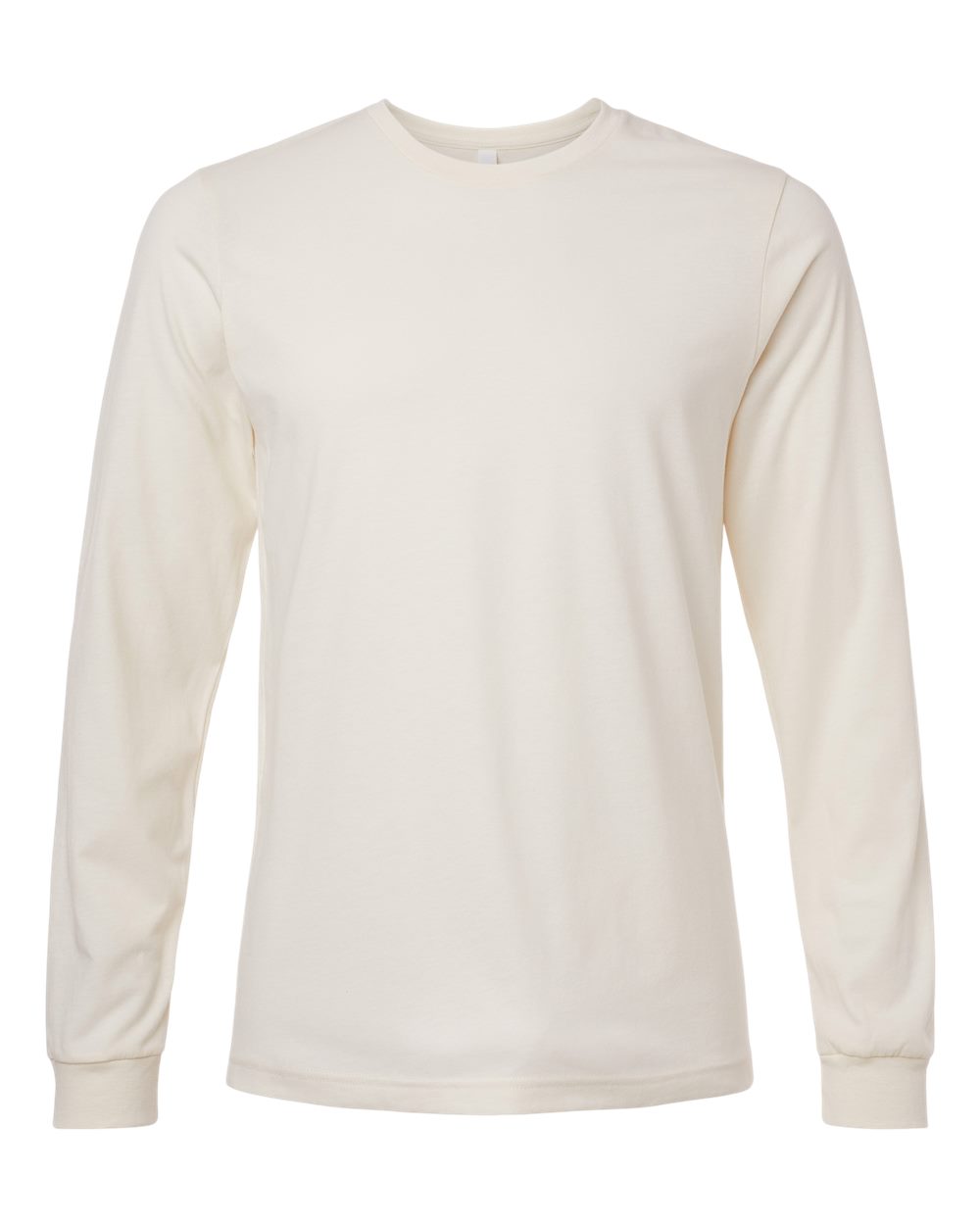 Bella Canvas Longsleeve Tee-CVC-Heather Natural