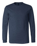 Bella Canvas Longsleeve Tee-CVC-Heather Navy