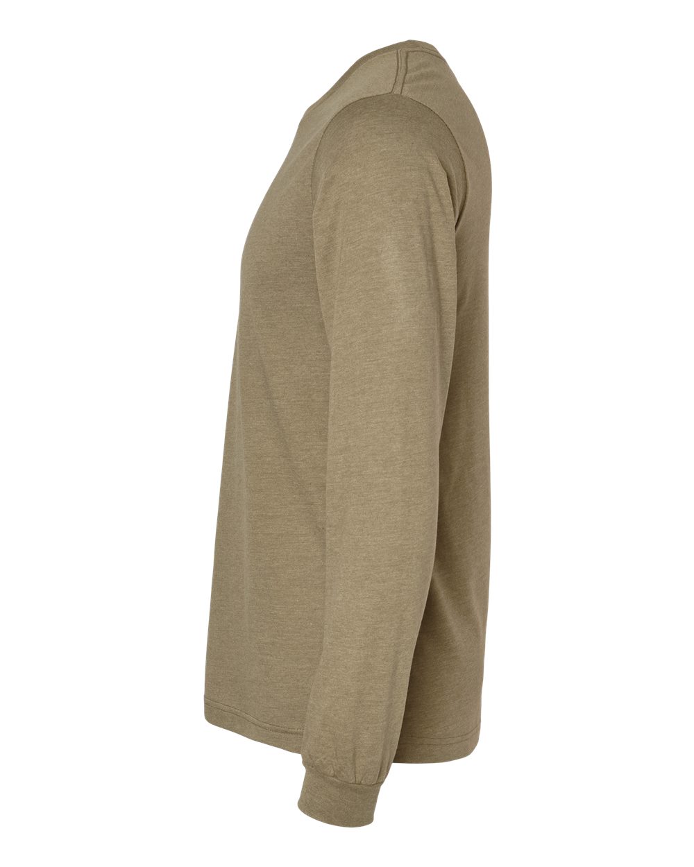 Bella Canvas Longsleeve Tee-CVC-Heather Olive