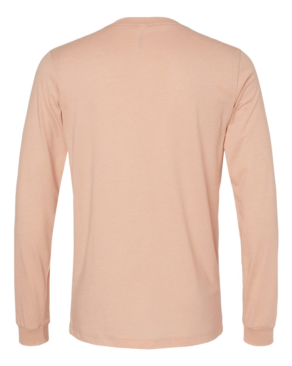 Bella Canvas Longsleeve Tee-CVC-Heather Peach
