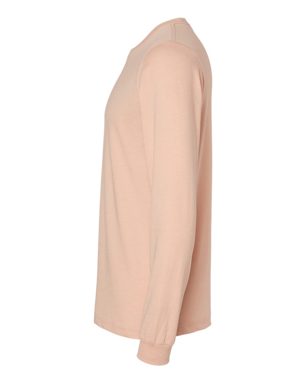 Bella Canvas Longsleeve Tee-CVC-Heather Peach