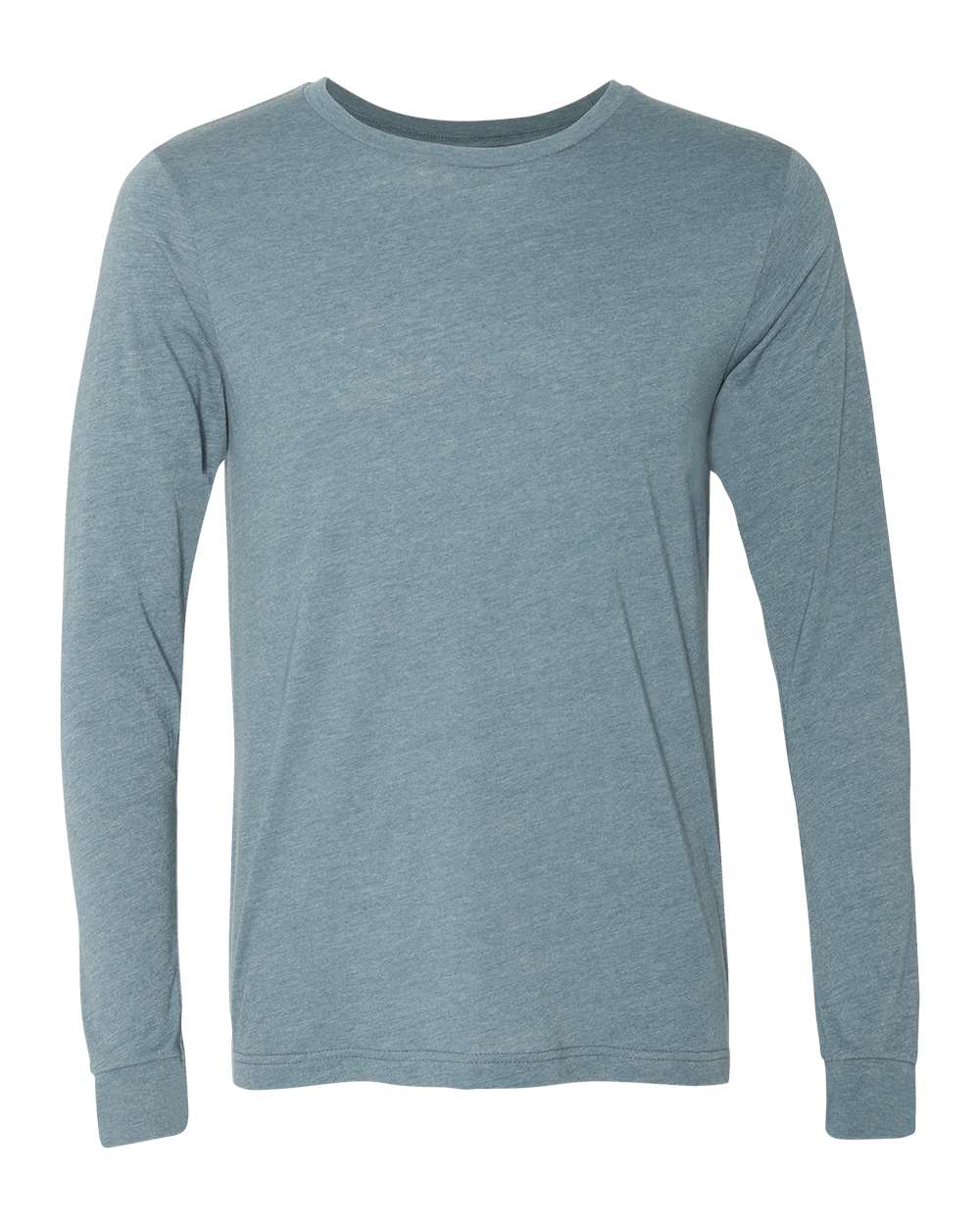 Bella Canvas Longsleeve Tee-CVC-Heather Slate