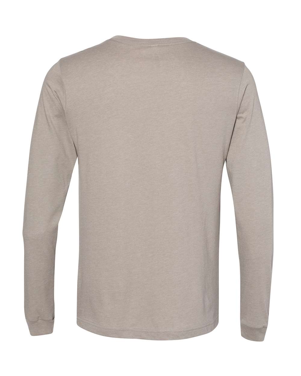 Bella Canvas Longsleeve Tee-CVC-Heather Stone