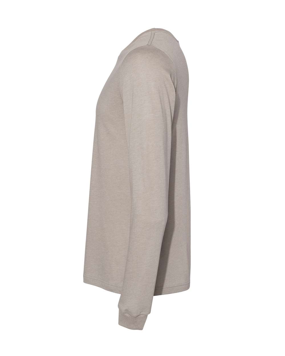 Bella Canvas Longsleeve Tee-CVC-Heather Stone