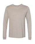 Bella Canvas Longsleeve Tee-CVC-Heather Stone