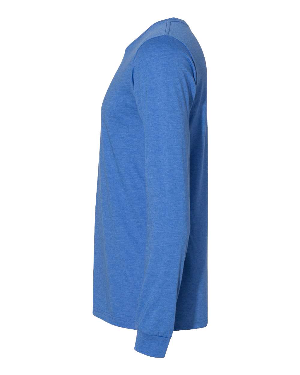 Bella Canvas Longsleeve Tee-CVC-Heather True Royal