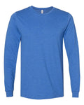 Bella Canvas Longsleeve Tee-CVC-Heather True Royal