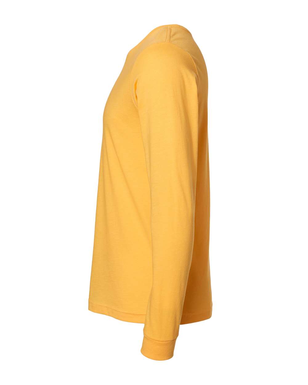 Bella Canvas Longsleeve Tee-CVC-Heather Yellow Gold