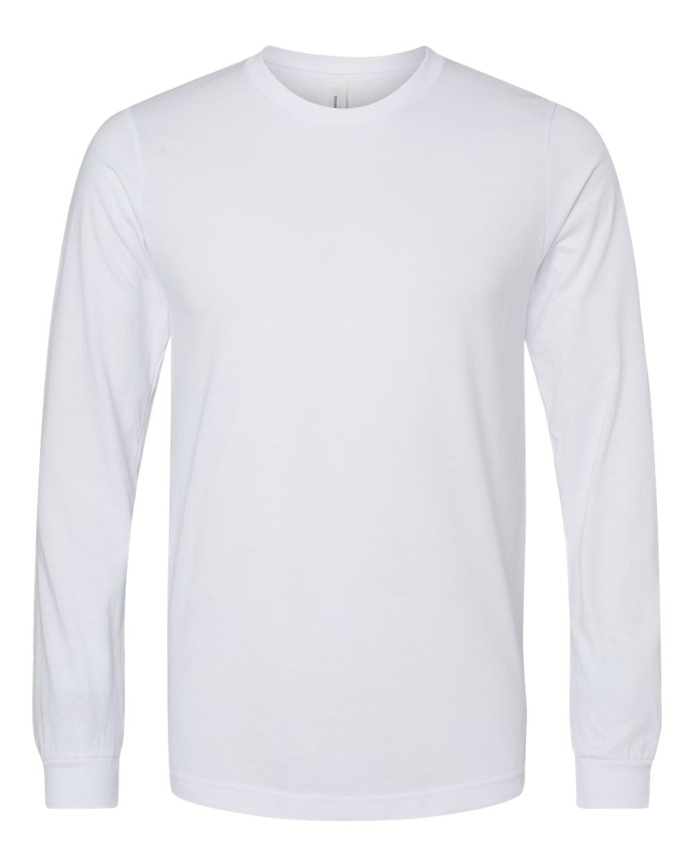Bella Canvas Longsleeve Tee-CVC- White