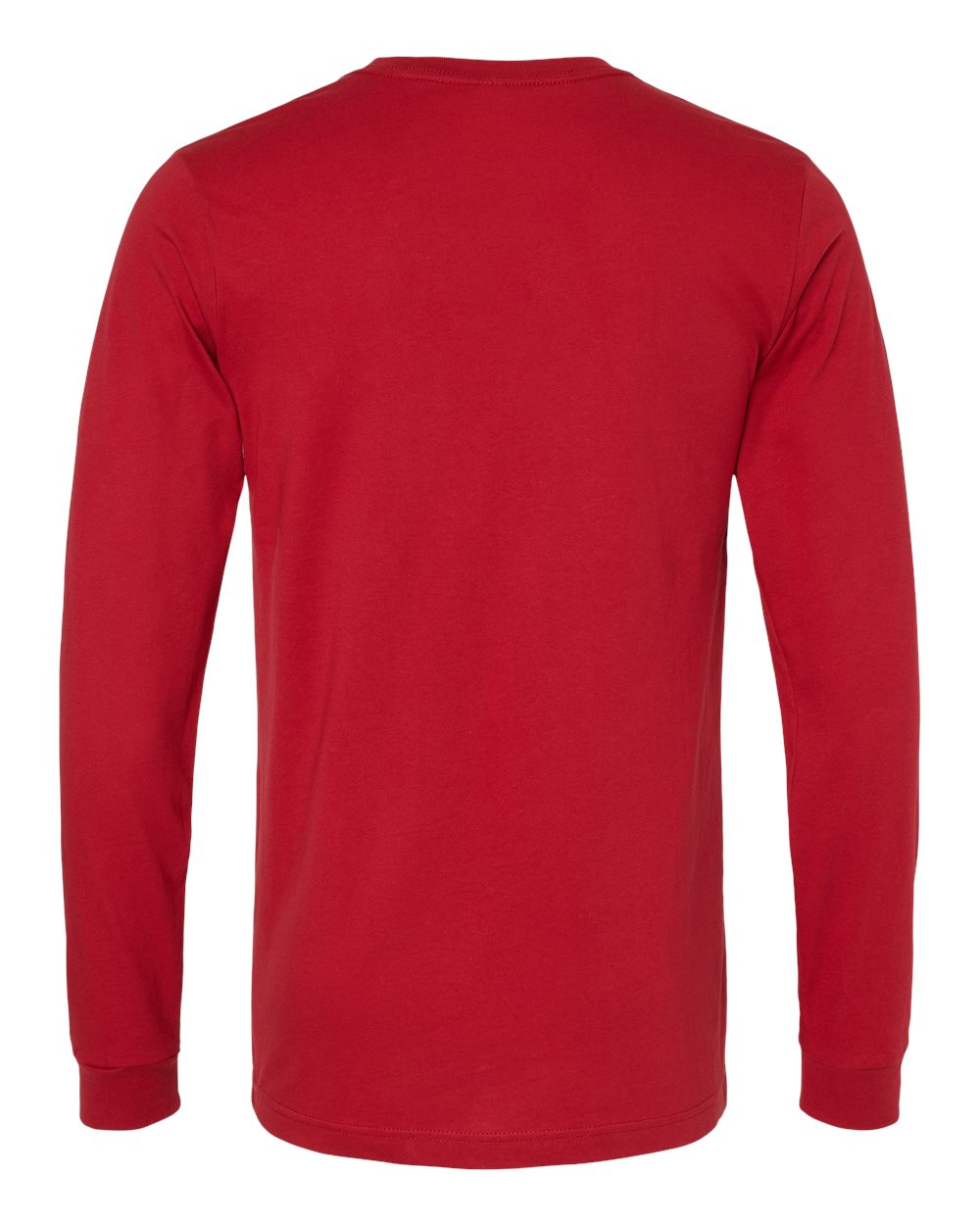 Bella Canvas Longsleeve Tee- Canvas Red