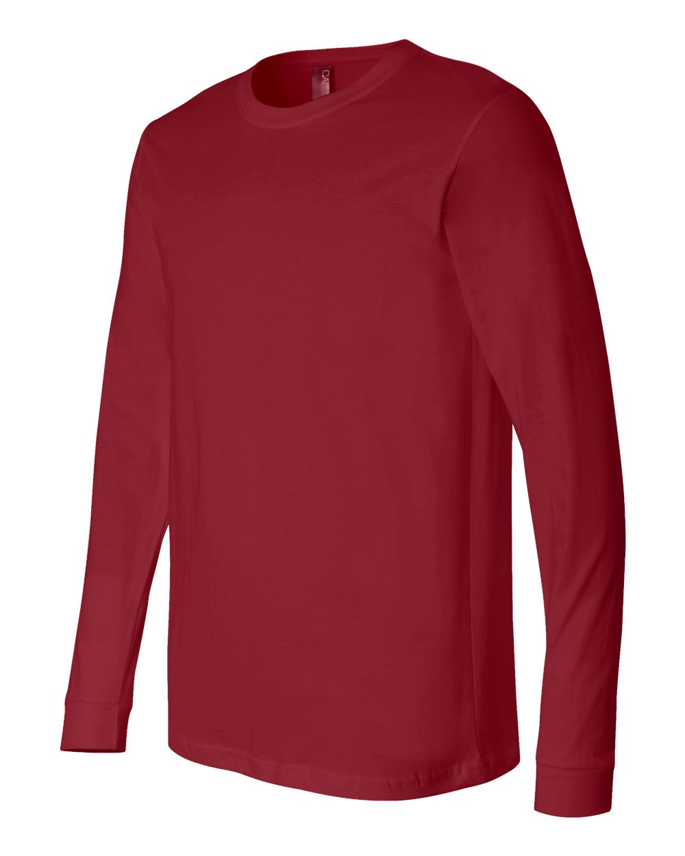 Bella Canvas Longsleeve Tee- Cardinal Red