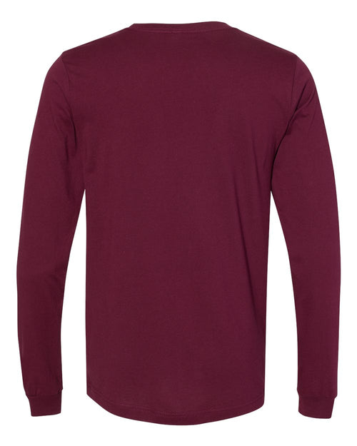 Bella Canvas Longsleeve Tee- Maroon