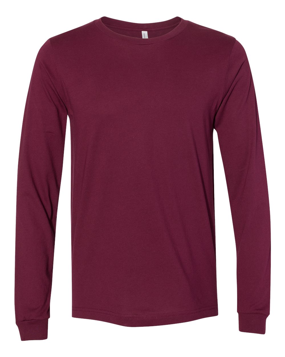 Bella Canvas Longsleeve Tee- Maroon