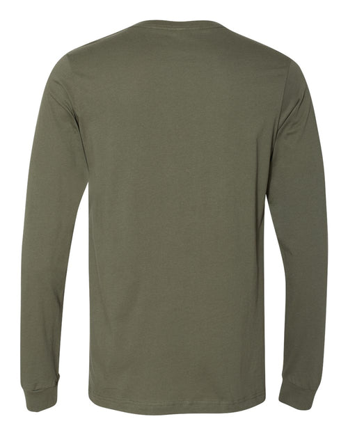 Bella Canvas Longsleeve Tee- Military Green