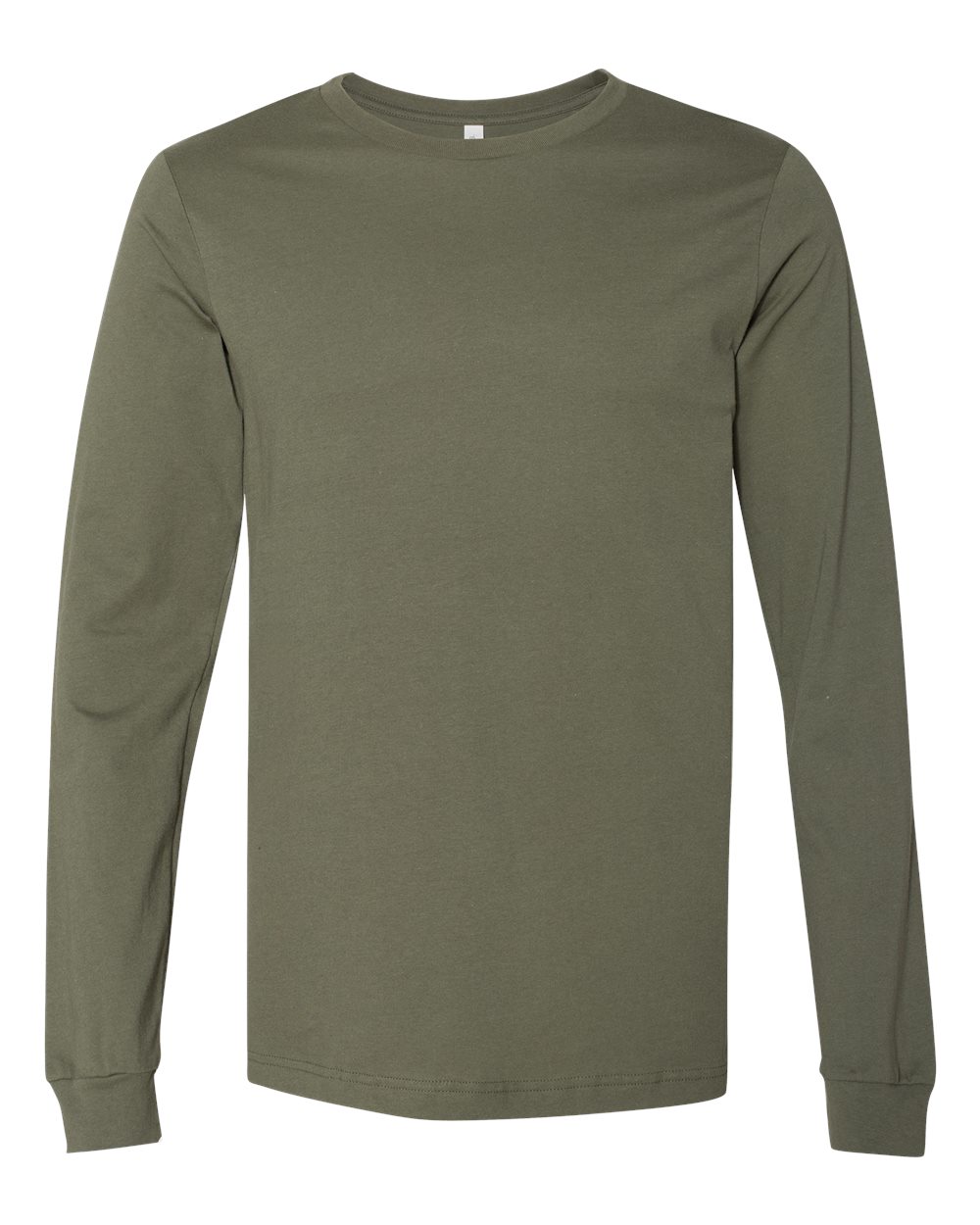 Bella Canvas Longsleeve Tee- Military Green