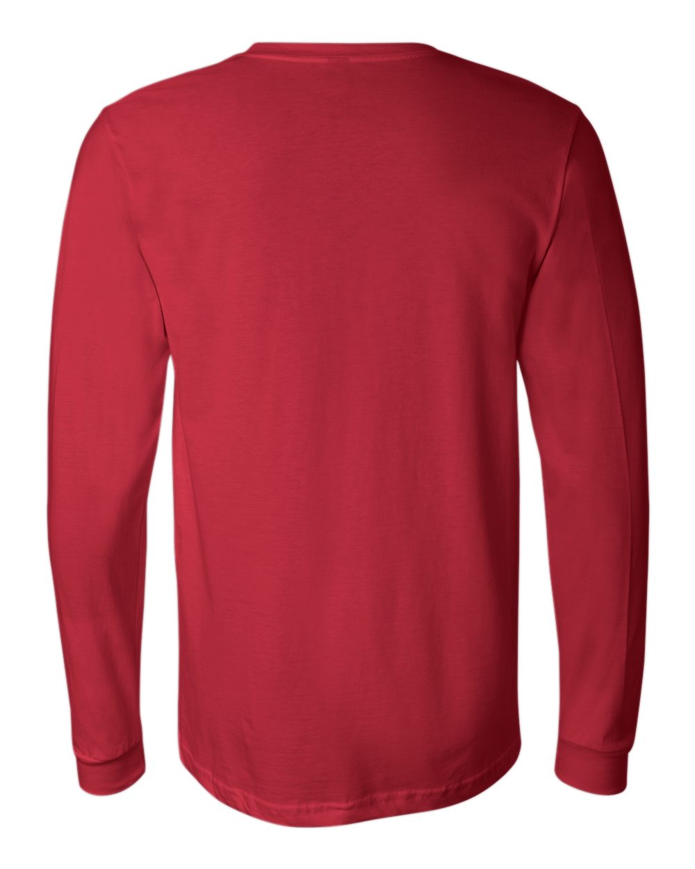 Bella Canvas Longsleeve Tee- Red