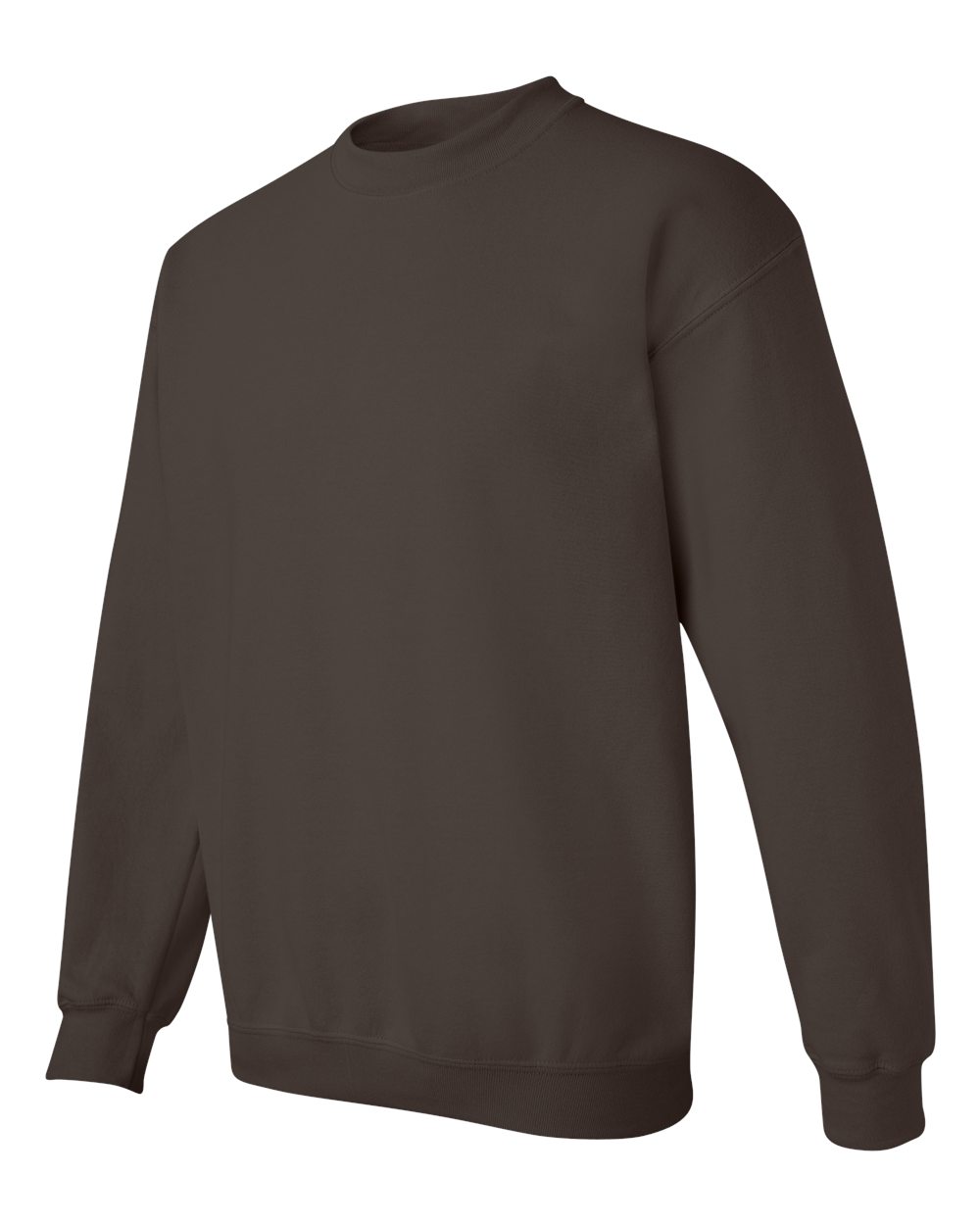 Gildan Crew Sweatshirt Dark Chocolate