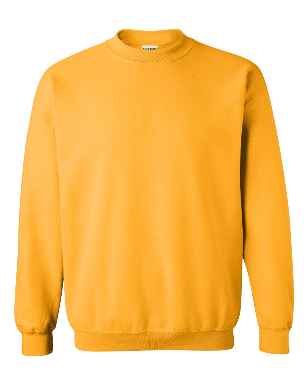 Gildan Crew Sweatshirt Gold
