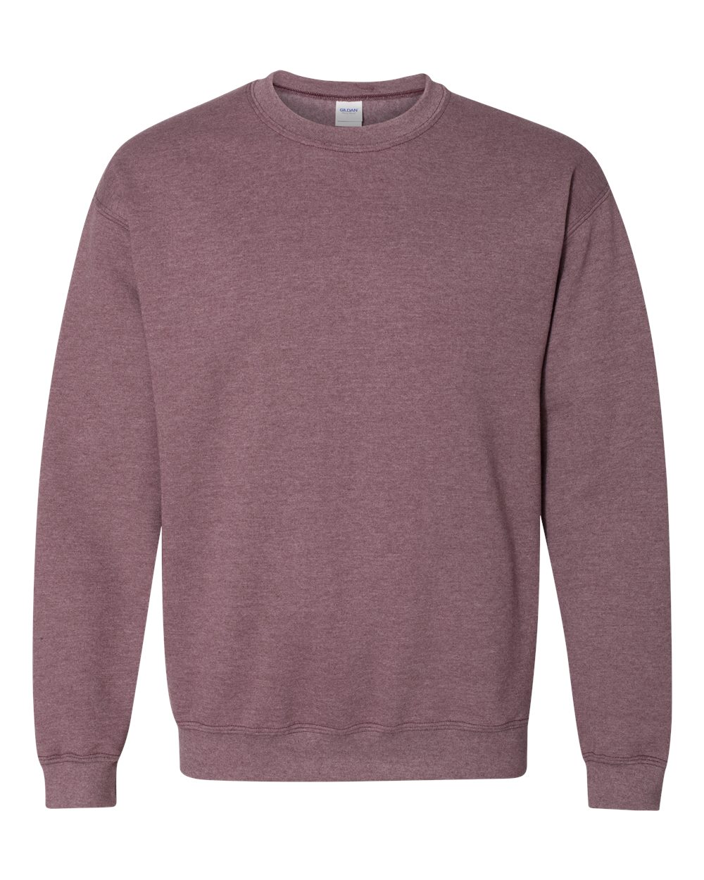 Gildan Crew Sweatshirt Dark Heather Maroon