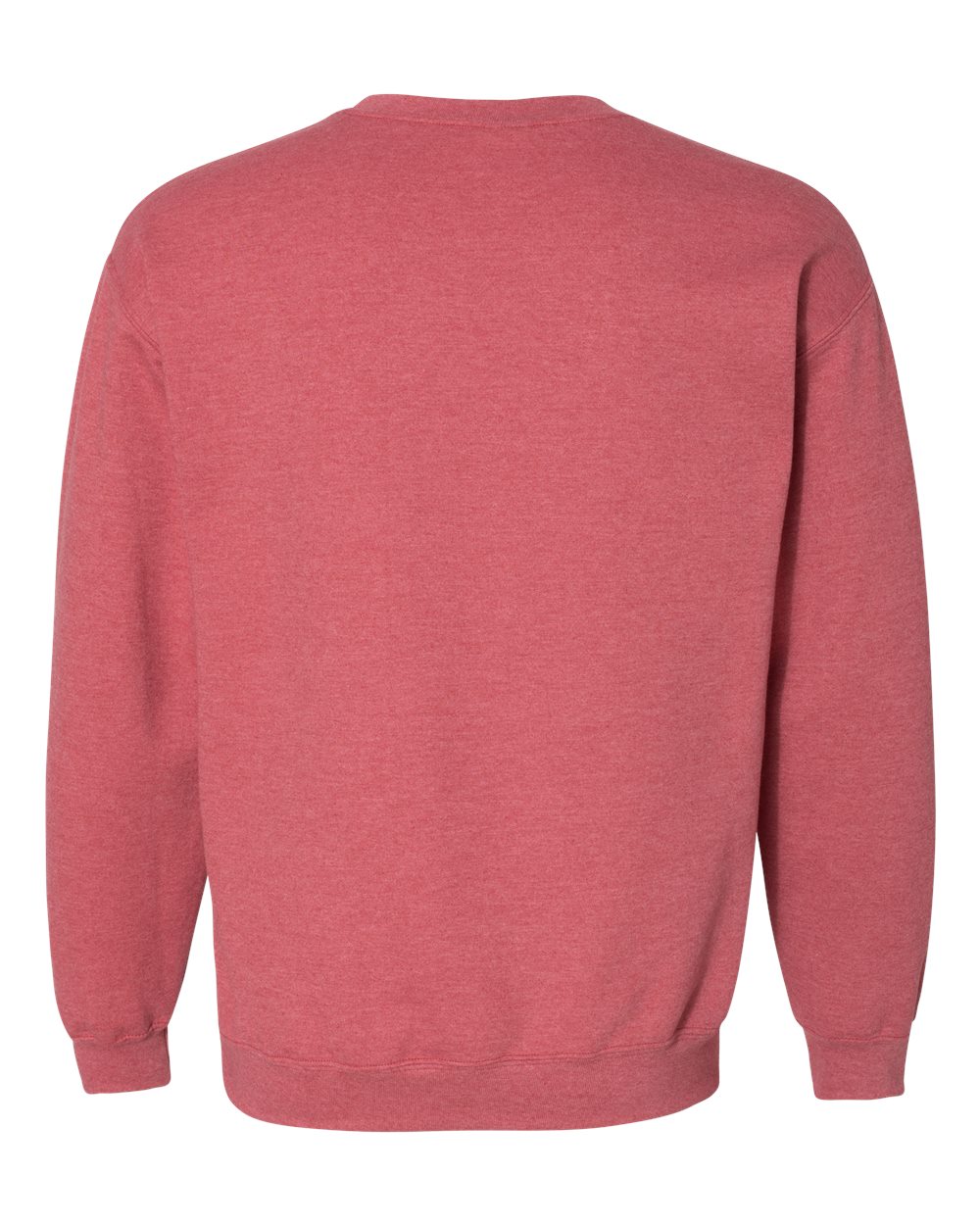 Gildan Crew Sweatshirt Heather Scarlet Red