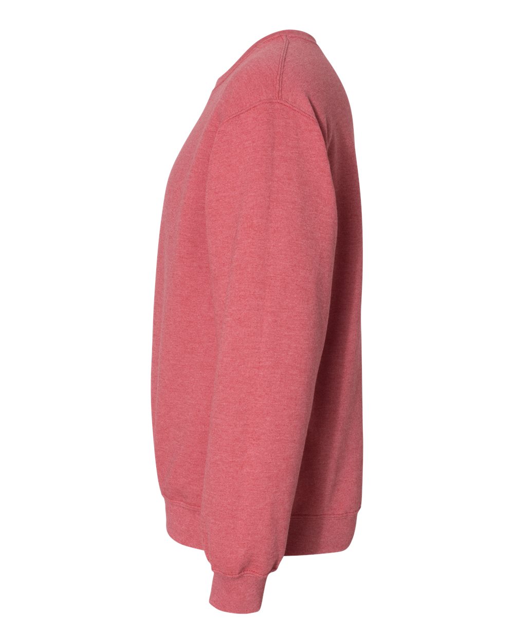 Gildan Crew Sweatshirt Heather Scarlet Red