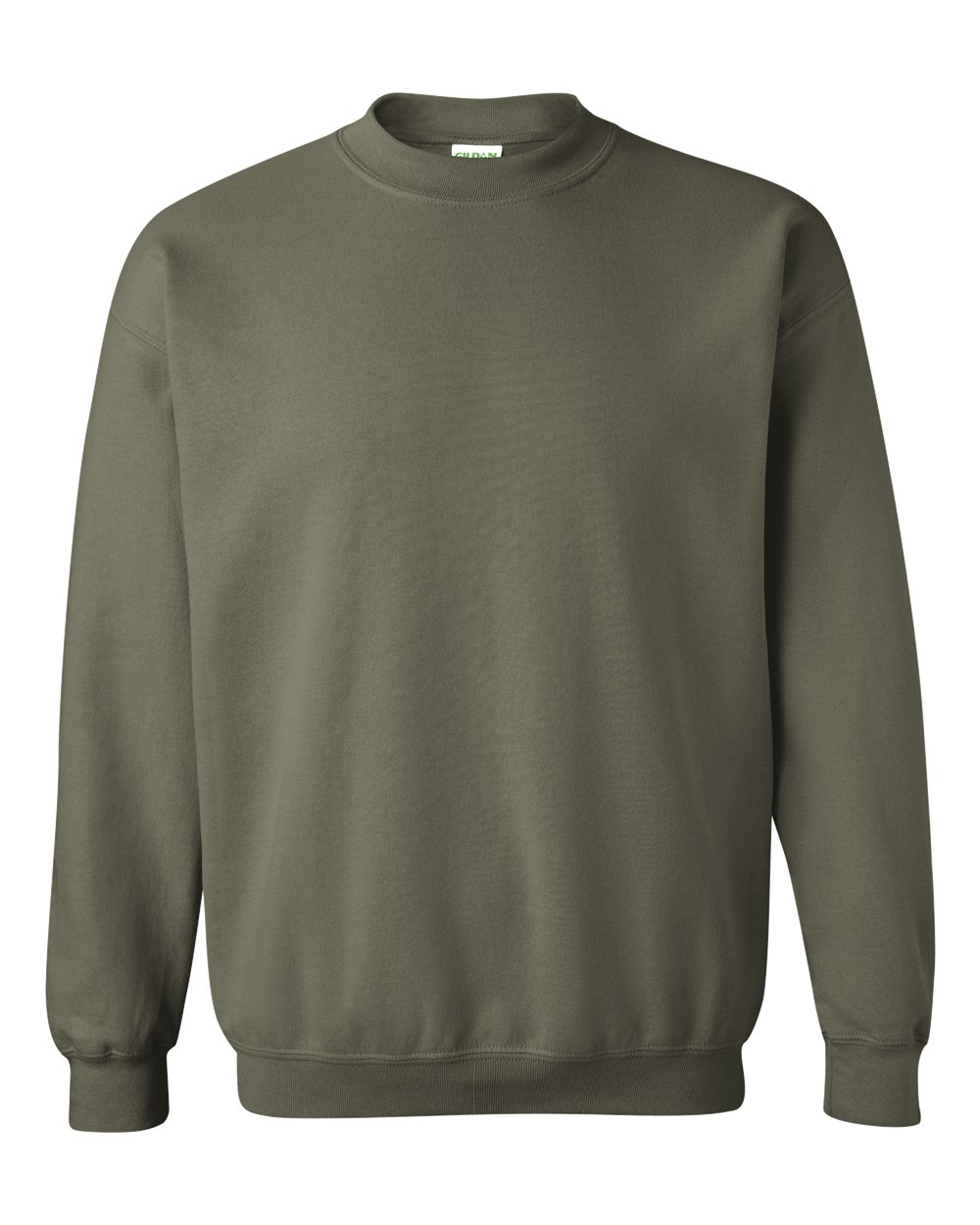 Gildan Crew Sweatshirt Military Green
