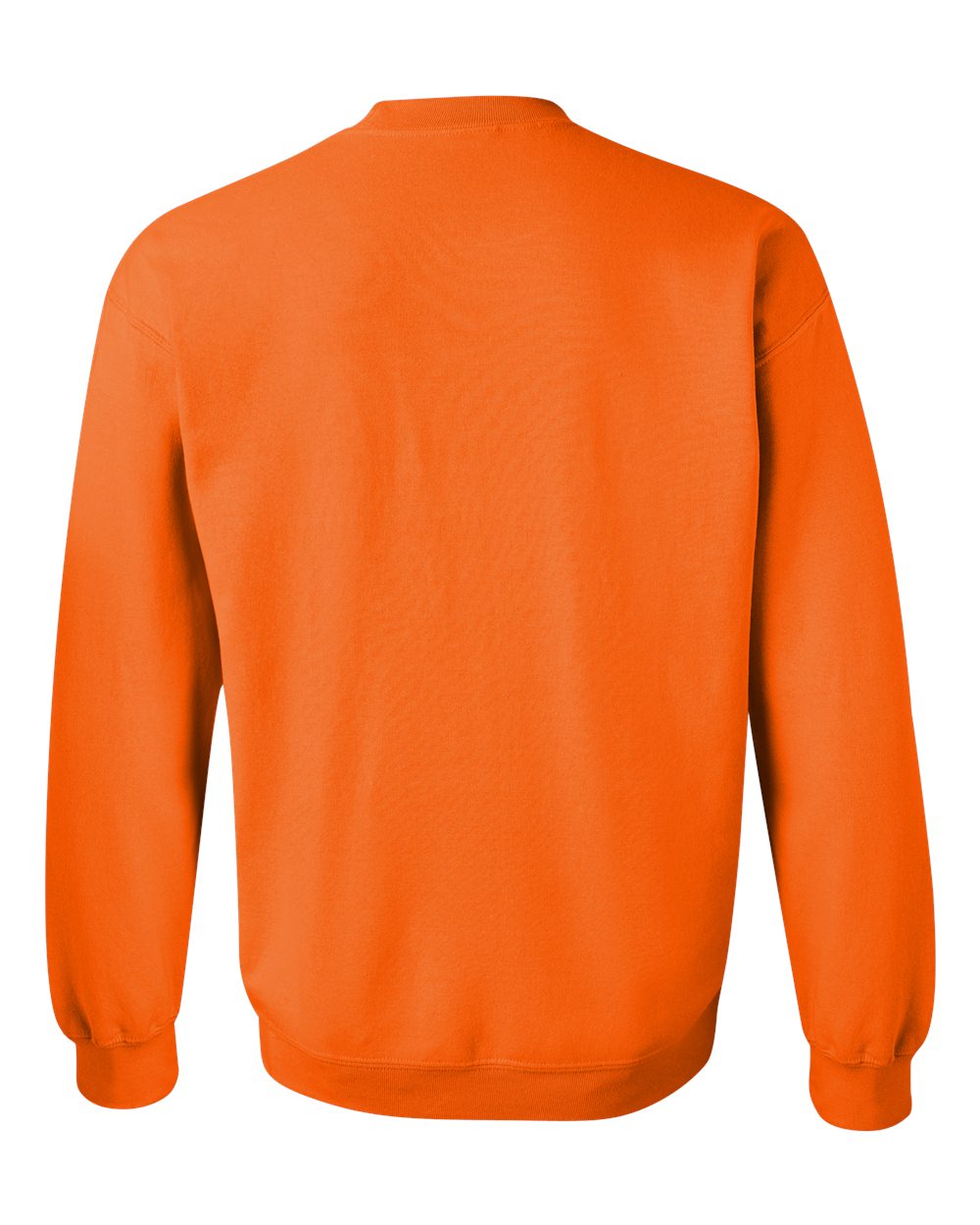 Gildan Crew Sweatshirt Safety Orange