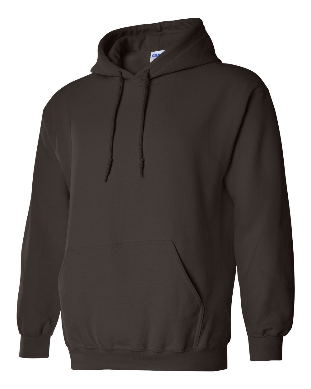 Gildan Hoodie Dark Chocolate