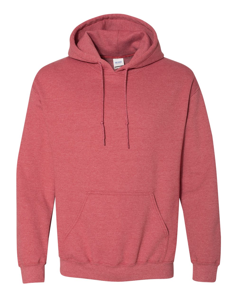Gildan Hoodie Heather Scarlet Red