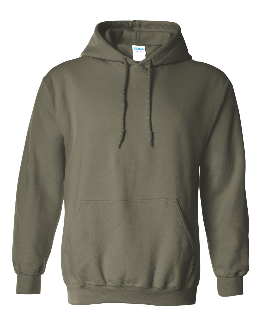 Gildan Hoodie Military Green
