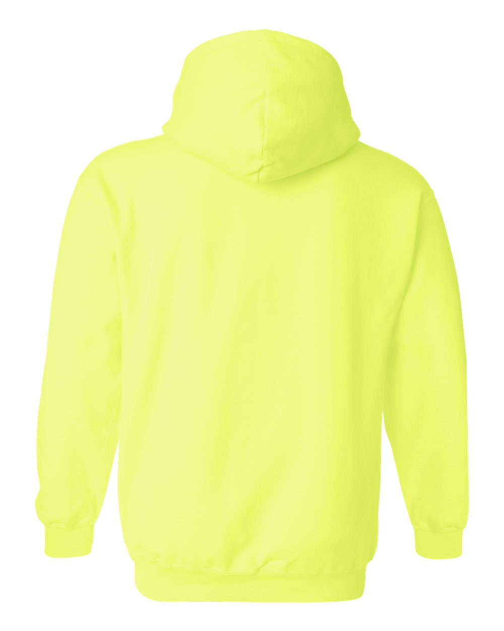 Gildan Hoodie Safety Green