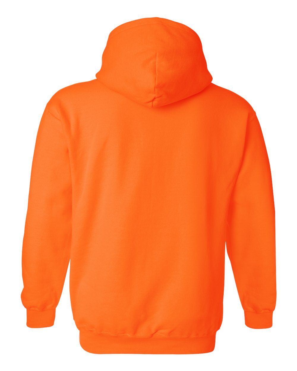 Gildan Hoodie Safety Orange
