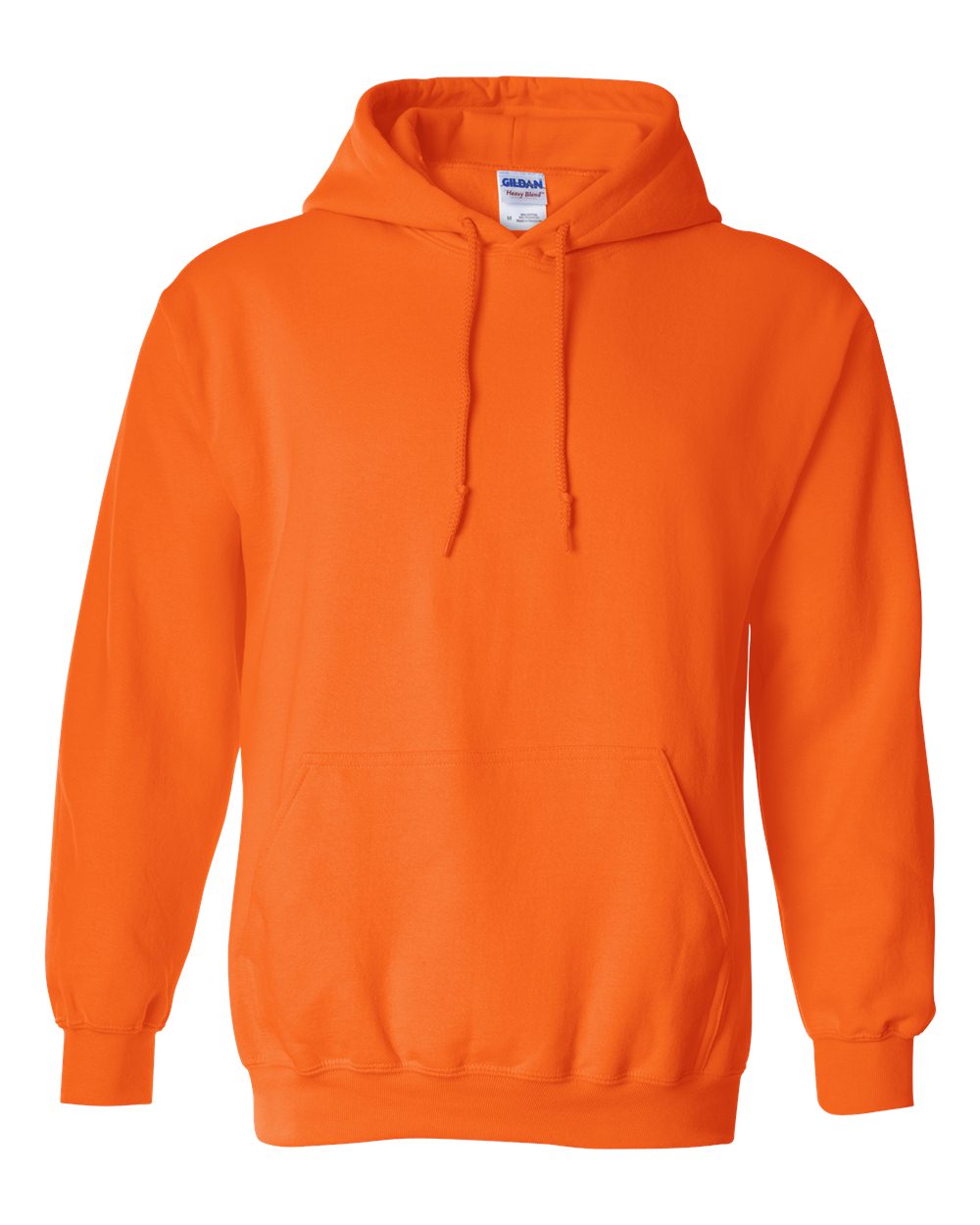 Gildan Hoodie Safety Orange