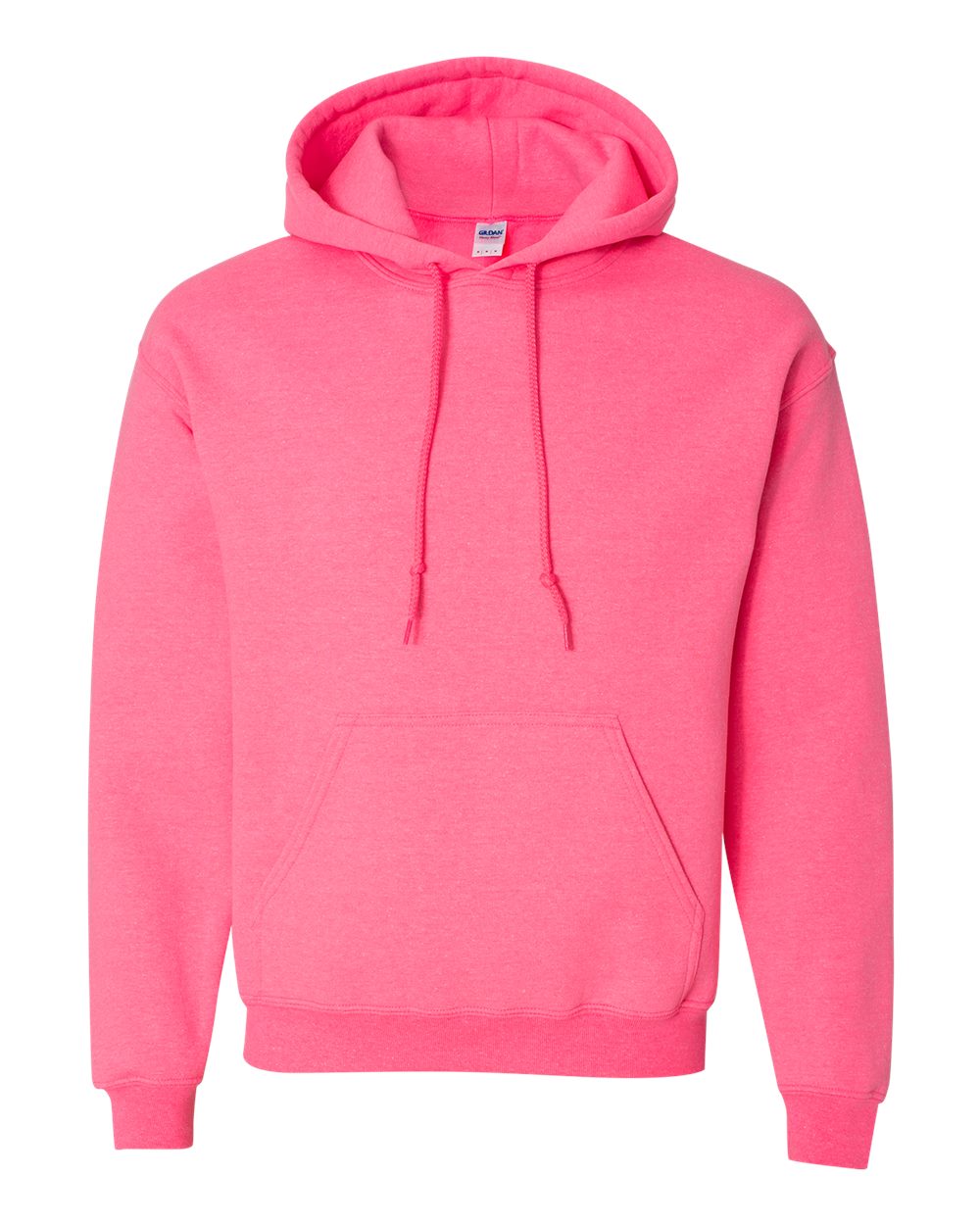 Gildan Hoodie Safety Pink