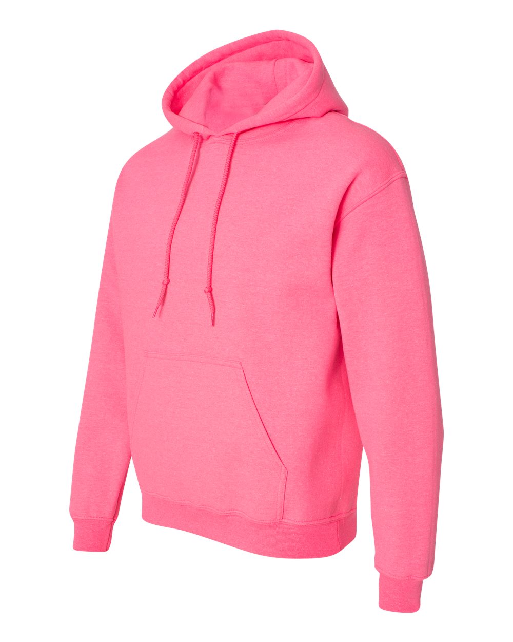 Gildan Hoodie Safety Pink