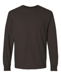 Gildan Long Sleeve T-shirt Dark Chocolate