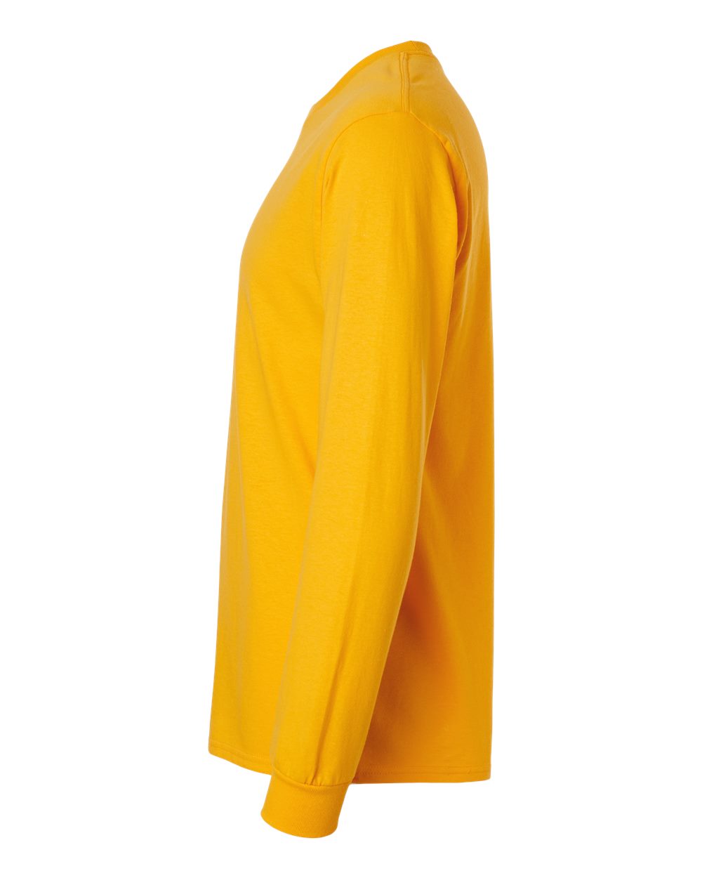 Gildan Long Sleeve T-shirt Gold