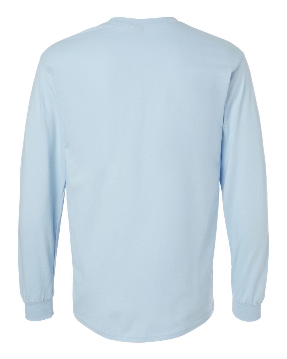 Gildan Long Sleeve T-shirt Light Blue