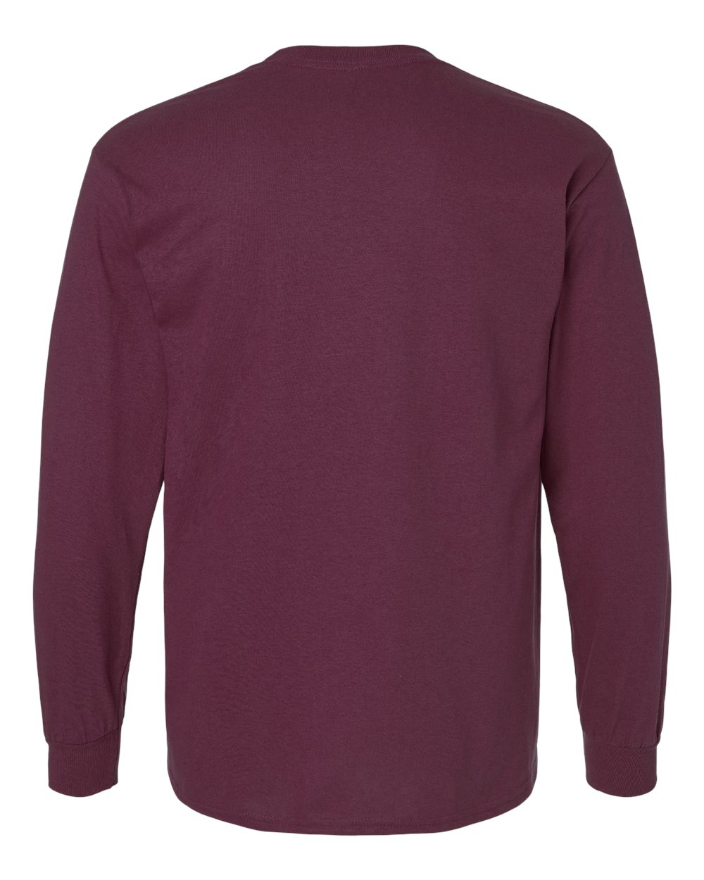 Gildan Long Sleeve T-shirt Maroon