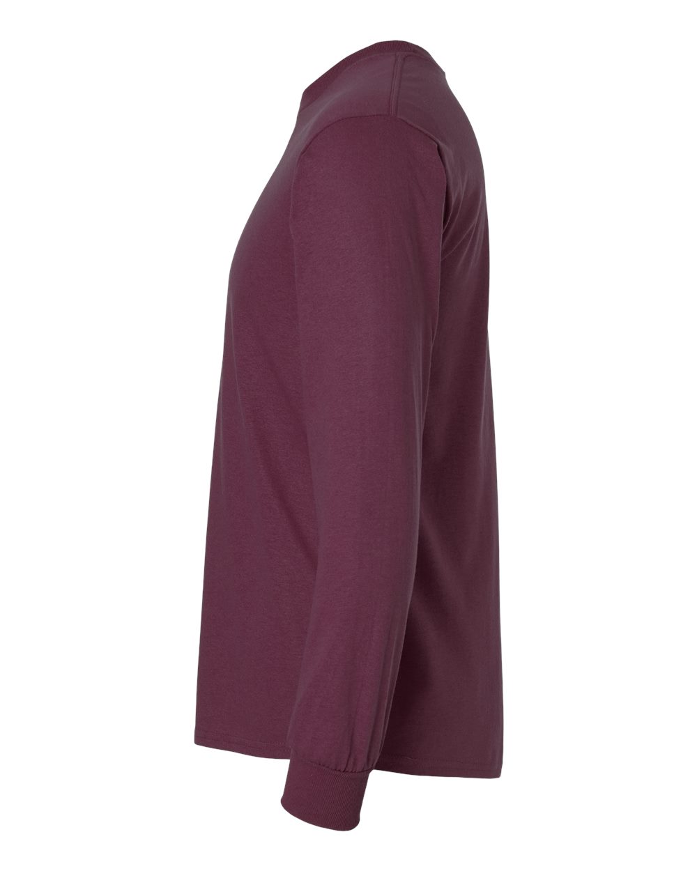 Gildan Long Sleeve T-shirt Maroon