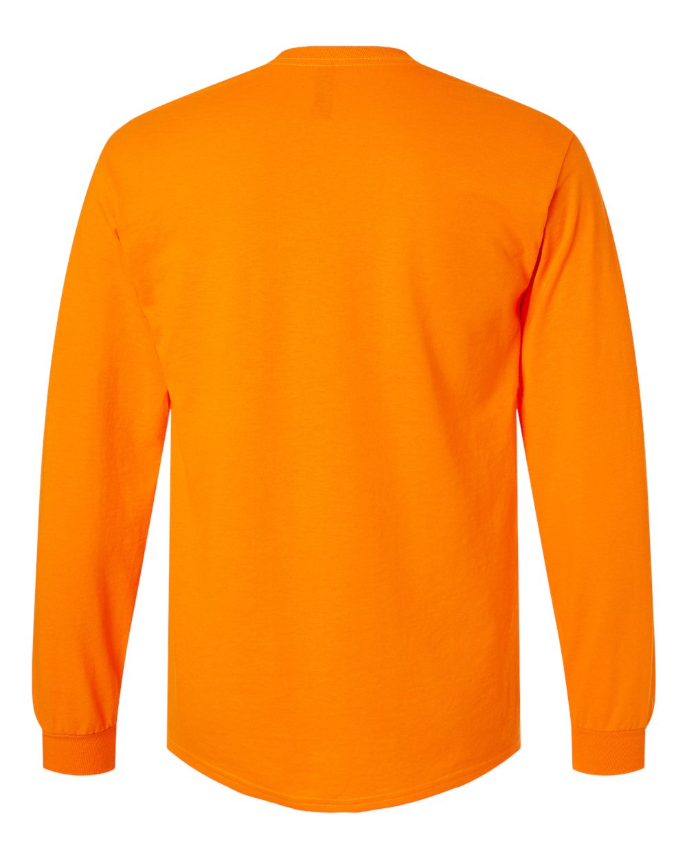 Gildan Long Sleeve T-Shirt Safety Orange
